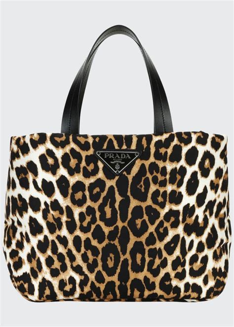 prada nylontote leopard|Prada handbags sale.